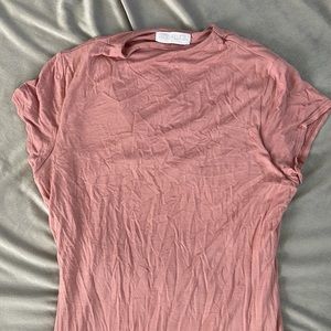 Blush Link Stella Luce Body Con High Neck Tshirt Dress